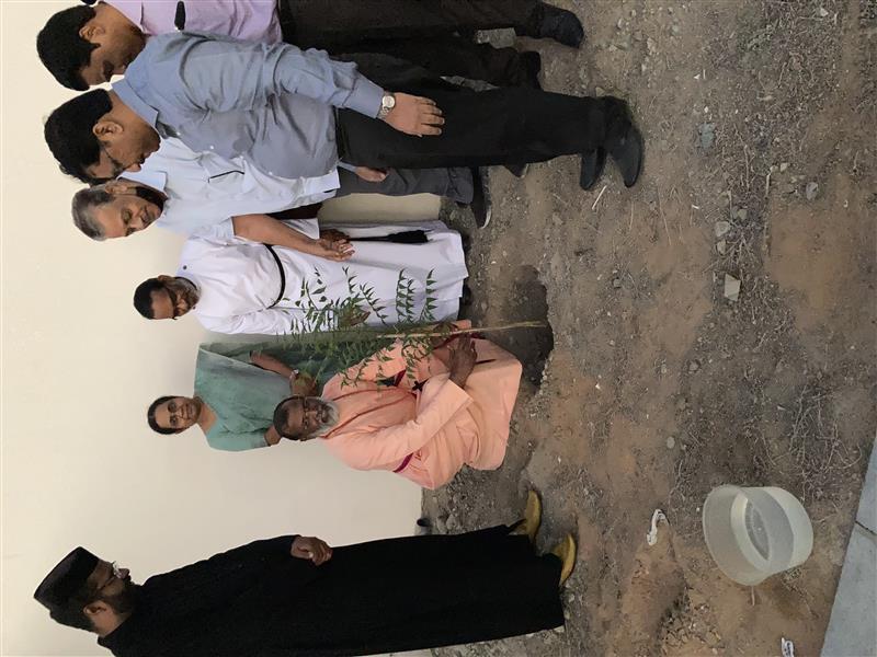 04.12.2021 Planting Neem Tree in Fujairah Church compound