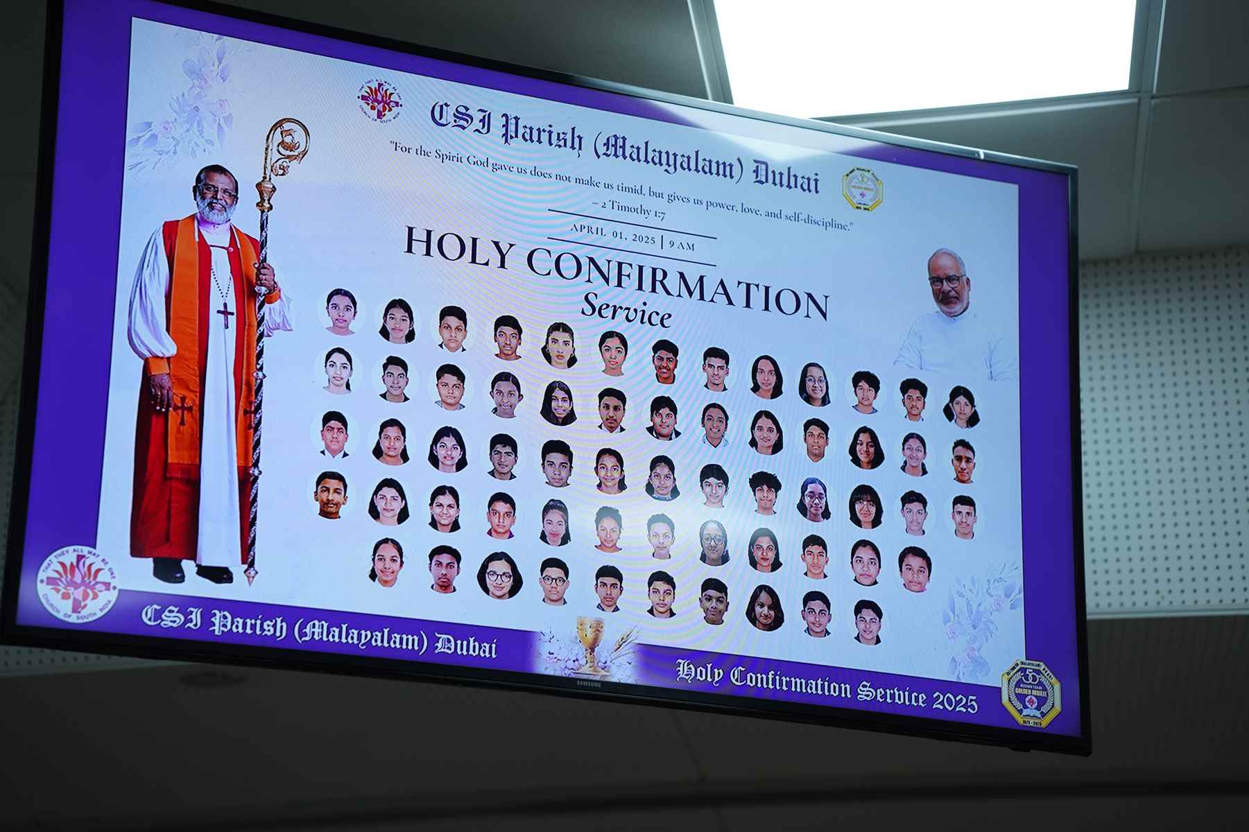 Confirmation Service 2025