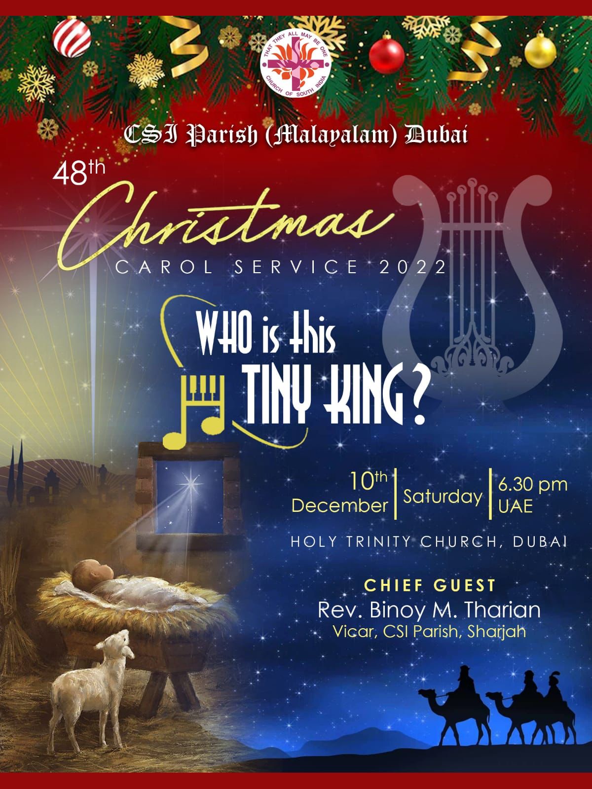 Christmas Carol Service 2022