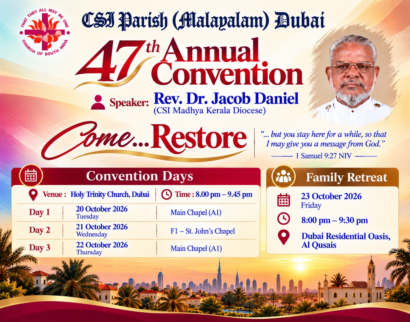 47th Annual Convention - Family Retreat